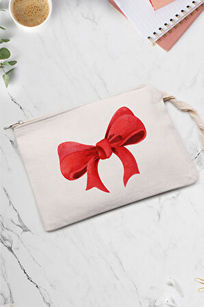 Kurdele Bez Çanta & Kahve Fincanı & Bileklik Hediye Sepeti