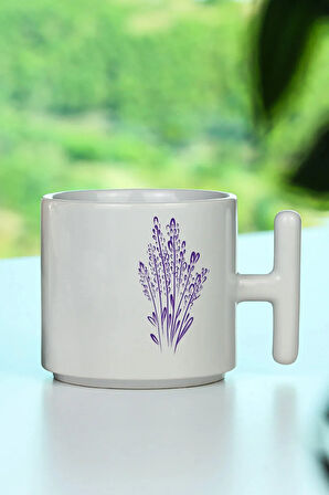 Mum & Lavi Çikolata & Kolonya & Bardak Hediye Seti