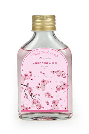 Melodi Draje & Japon Kiraz Çiçeği Kolonyası &  Kupa Bardak & Bardak Altlığı Hediye Seti
