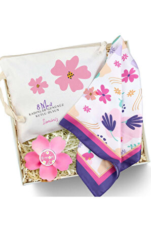 Kişiye Özel Tasarım Kadınlar Günü Hediye Seti