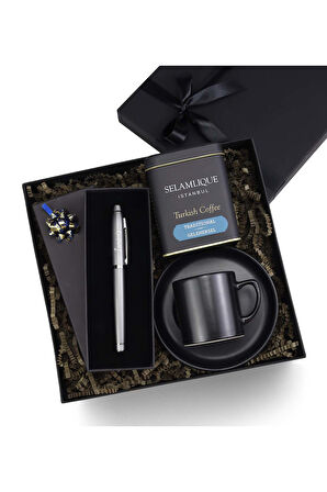 Türk Kahvesi & Fincan & Kalem Hediye Seti