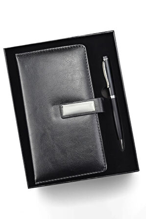 Termos & Wireless Powerbank & Kalem Premium Hediye Seti