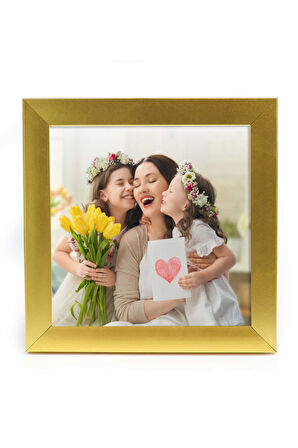 Kişiye Özel Gold Çerçeve & Rakle Mum & Porselen Kupa & Oda Kokusu & Filtre Kahve Hediye Seti