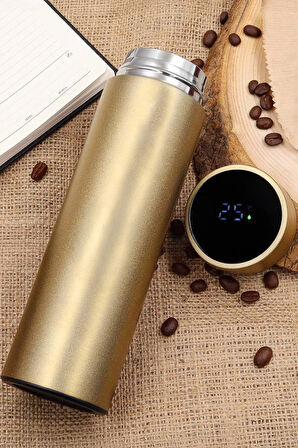 Termos & Mum & Çerçeve & Kupa Hediye Seti