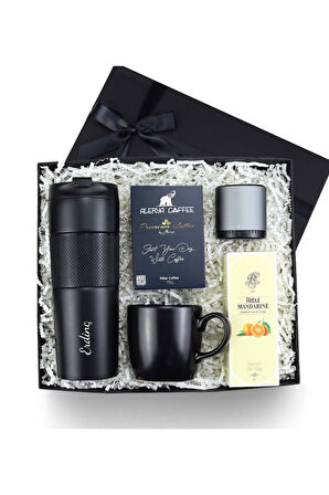 Termos & Hoparlör & Filtre Kahve & Kolonya & Kupa Hediye Seti