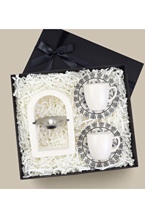 2 li Fincan & Buhurdanlık Hediye Seti