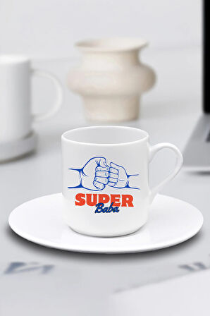 Mavi Defter & Mavi Mat Roller Kalem & Baba Tasarım Fincan & Balsam & Tıraş Köpüğü Hediye Seti