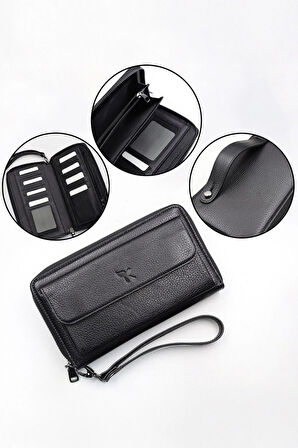 0,47 L & Hakiki Deri Cüzdan BC425 & Lacivert Porselen Kupa & Eyüp Sabri Tuncer Tıraş Kolonyası