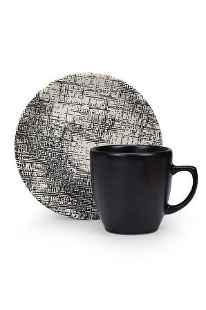 2'li Siyah Fincan & İnstagram Çerçeve & Tütsü & Selamlıque Hediye Seti