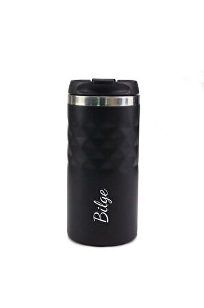 Kristal Termos & Defter & Gri Kalın Roller Kalem & Kupa Hediye Seti