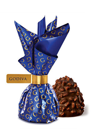 Mavi Porselen Fincan & Eyüp Sabri Tuncer Erkek Vücut Spreyi & 3'lü Godiva Çikolata