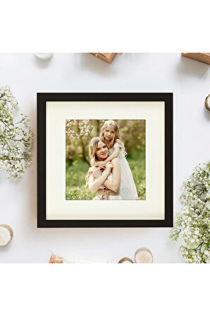 Paspartu Çerçeve & Gri Double Fincan & Okyanus Babalar Günü Kolonyası & Selamlıque Türk Kahvesi