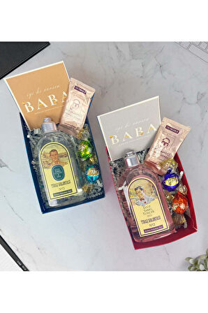 Eyüp Sabri Tuncer Tıraş Kolonyası & 2'li Lavi Çikolata & Tek İçimlik Türk Kahvesi Hediye Seti