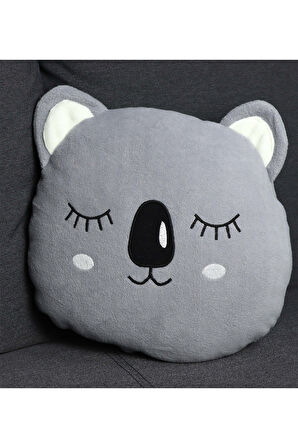 Peluş Koala Yastık & Çerçeve & Fincan & Selamlıque Türk Kahvesi Hediye Seti