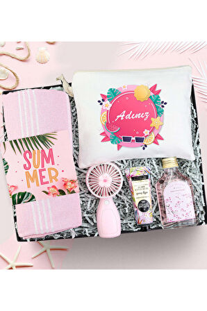 Kişiye Özel Yaza Merhaba Hediye Seti