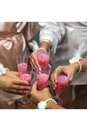 Apollon Simli Gazlı İçecek & Gold Kupa & Kolonya & Bride Taç & Bride Gözlük Hediye Seti