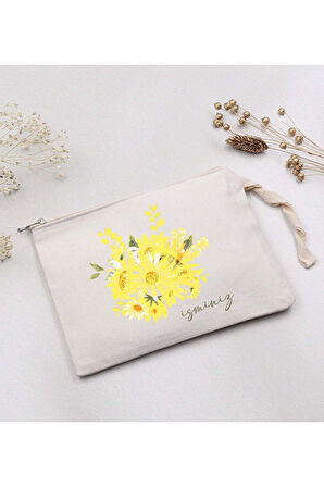 Kişiye Özel Bez Çanta & Anahtarlık & Mum & %100 El Yapımı Hediye Seti