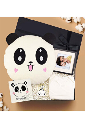 Sevimli Panda Yenidoğan Hediye Seti