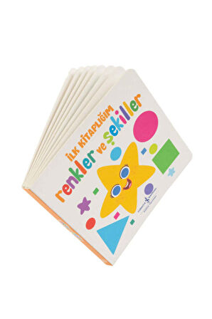 Renkler ve Şekiller Kitabı & Zıbın & Çerçeve & Ayıcık Yenidoğan Hediye Seti