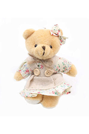 Kişiye Özel Gold Kupa & Ayıcık Anahtarlık & Mum & Mini Sabun Hediye Kutusu