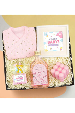 Kız Bebeğine Yeni Doğan Hediye Seti