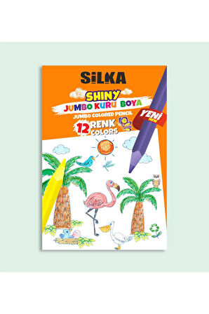 Silka 12’li Kuru Boya & Çerçeve & Tohumlu Kalem & Bitki Dikim Kiti Hediye Seti