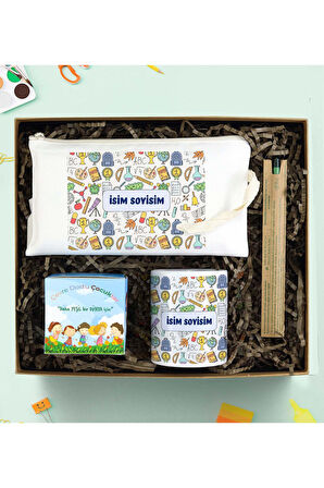 Ham Bez Kalemlik & Tohumlu Kalem & Bitki Dikim Kiti & Kişiye Özel Kalemlik Hediye Seti