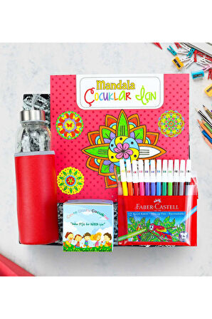 Mandala & Matara & Keçeli Kalem Seti & Bitki Dikim Kiti Hediye Seti