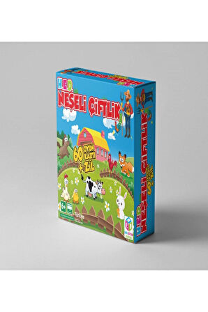 Neşeli Çiftli Oyunu & Kuru Boya & Oyun Hamuru & Bayrak & 2'li Balon Hediye Seti