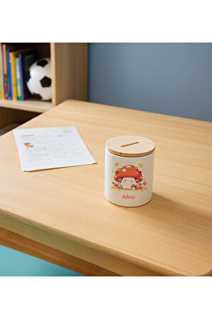 Matara & Defter & Tohumlu Kalem & Boya Kalemi & Kumbara & Kalemtıraş & Çek Bırak Kukla Hediye Seti