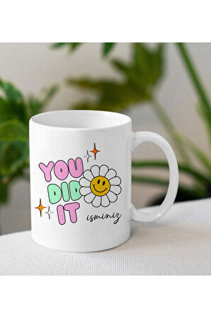 Kişiye Özel Kupa & Takvim & Defter & El Fanı & Kalem & Mum Hediye Seti