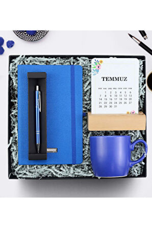 Defter & Kalem & Kupa & Takvim Hediye Seti