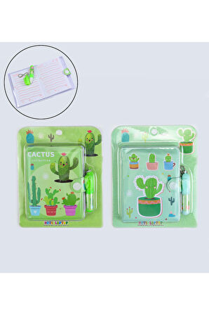 Lolipop & Kaktüs Defter ve Kalem Seti