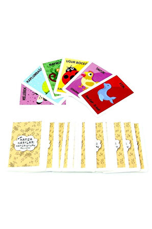 Halka Geçirme Oyunu & Mini Hafıza Kart Oyunu & Lolipop Mini Hediye Seti (5 Adet)