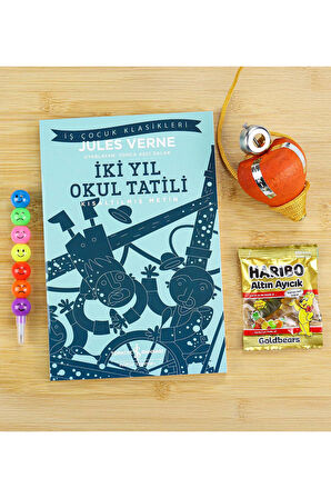 Okuma Kitabı & Topaç & Yumurtlayan Kalem & Haribo Mini Hediye Seti