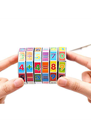 Yumurtlayan Kalem & Matematik Küpü & Lolipop Mini Hediye Seti (5 Adet)