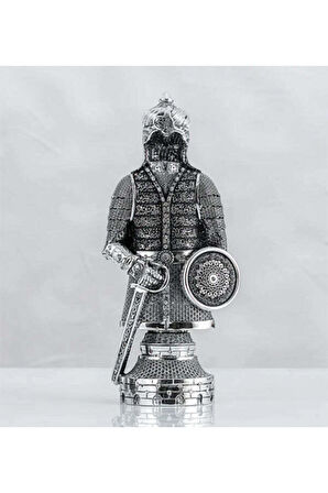 Fetih Zırh Ayetel Kürsi Biblo & Fincan & Türk Kahvesi & Kolonya Premium Hediye Seti