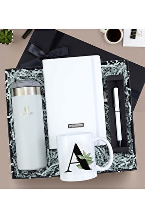 Termos & Defter & Kalem & Kupa Premium Hediye Seti