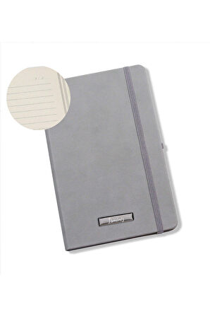 Gri Defter & Siyah Tükenmez Kalem & Siyah Çay Ve Kahve Fincanı & 2'li Yeşil Çay Hediye Seti