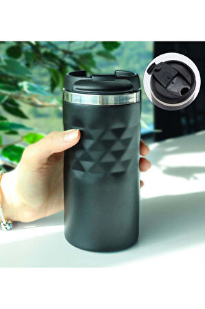 Outliers Kitap & Kristal Termos & Alerya Premium Filtre Kahve & Rakle Lacivert Mum Hediye Seti