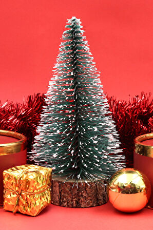 Kupa & Kahve & Yılbaşı Temalı Metal Mum & Kar Küre & Ayıcık &  Çam Ağacı & T Salep Hediye Seti