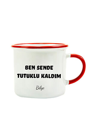 Özel Tasarım 2'li Kupa & Lotus Mum Hediye Seti