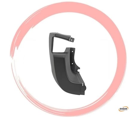 FORD - ARKA TAMPON SİYAH SOL V-363 TRANSİT 2019-