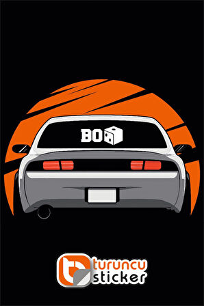 BoZAR Sticker Etiket 20×5 cm – Araç – Motor – Laptop – Kask Etiket Sticker