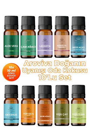 Doğanın Uyanışı Oda Kokusu 10'Lu Set – Doğal Esansiyel Uçucu Yağ,Difüzör Esansı,Buhurdanlık Yağı Doğanın Uyanışı Oda Kokusu 10'Lu Set – Doğal Esansiyel Uçucu Yağ,Difüzör Esansı,Buhurdanlık Yağı
