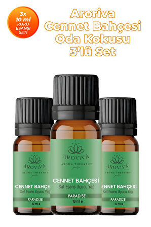 Paradise Oda Kokusu 3’lü Set – Doğal Esansiyel Uçucu Yağ, Difüzör Esansı ve Buhurdanlık Yağı Paradise Oda Kokusu 3’lü Set – Doğal Esansiyel Uçucu Yağ, Difüzör Esansı ve Buhurdanlık Yağı