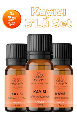 Kayısı 3'lü Oda Kokusu Seti - Sulu & Tatlı Meyve (3x10ml) Kayısı 3'lü Oda Kokusu Seti - Sulu & Tatlı Meyve (3x10ml)