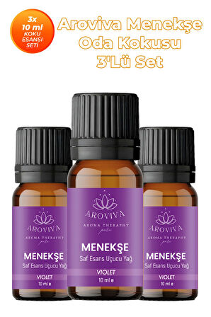 Menekşe Oda Kokusu 3’Lü Set – Doğal Esansiyel Uçucu Yağ, Difüzör Esansı, Buhurdanlık Yağı Menekşe Oda Kokusu 3’Lü Set – Doğal Esansiyel Uçucu Yağ, Difüzör Esansı, Buhurdanlık Yağı