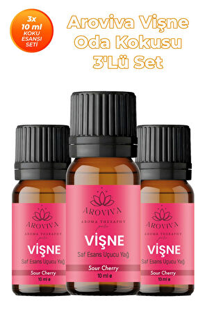 Vişne Oda Kokusu 3’lü Set – Doğal Esansiyel Uçucu Yağ, Difüzör Esansı ve Buhurdanlık Yağı Vişne Oda Kokusu 3’lü Set – Doğal Esansiyel Uçucu Yağ, Difüzör Esansı ve Buhurdanlık Yağı