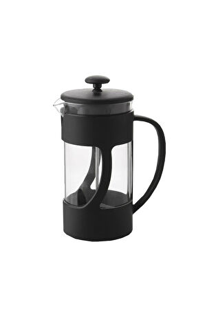 Siyah French Press & Yıldızlı Kupa & Alerya Premium Filtre Kahve & Godiva Çikolata Hediye Seti